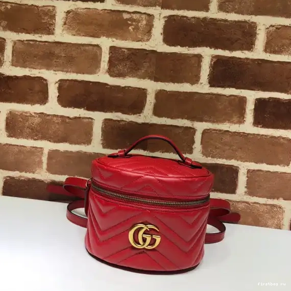 GUCCI Marmont GG mini backpack 0602